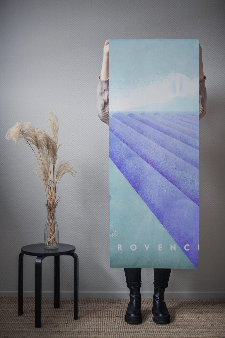 Provence Travel Poster tapety roll