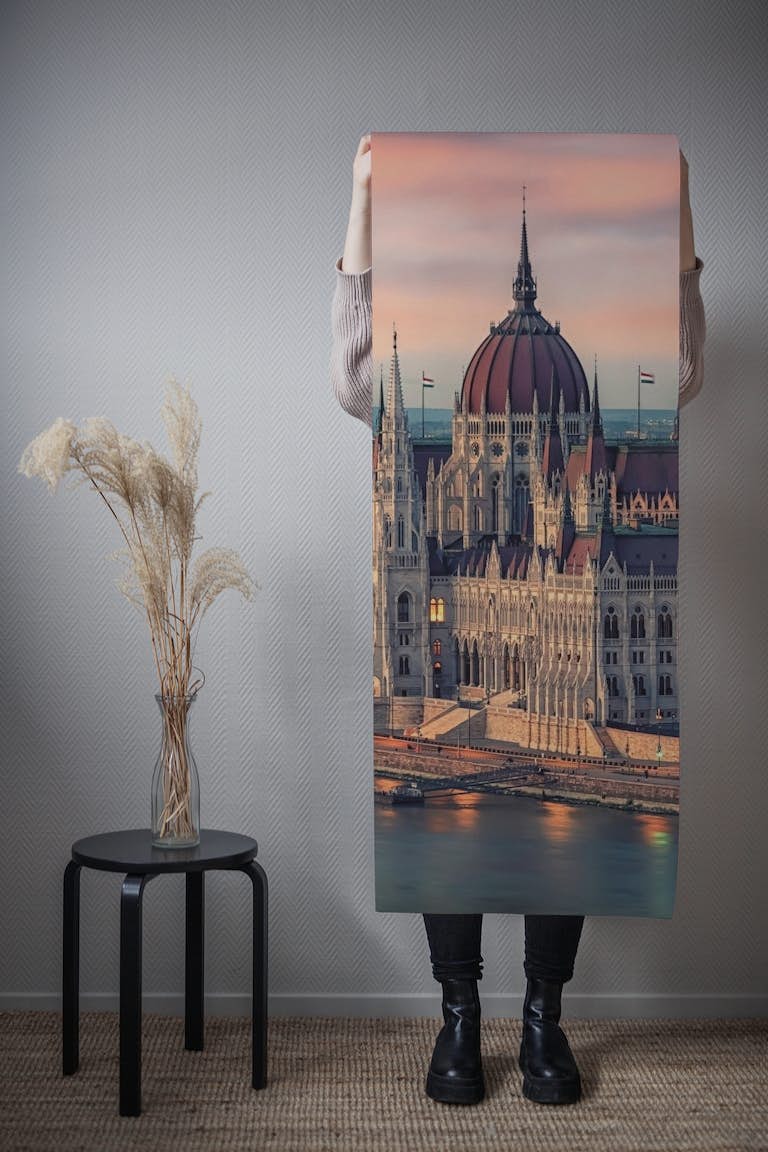 Hungarian Parliament Building tapet roll