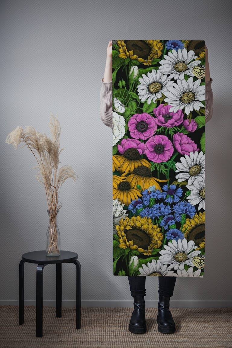 Garden bedding- Collection 4 wallpaper roll