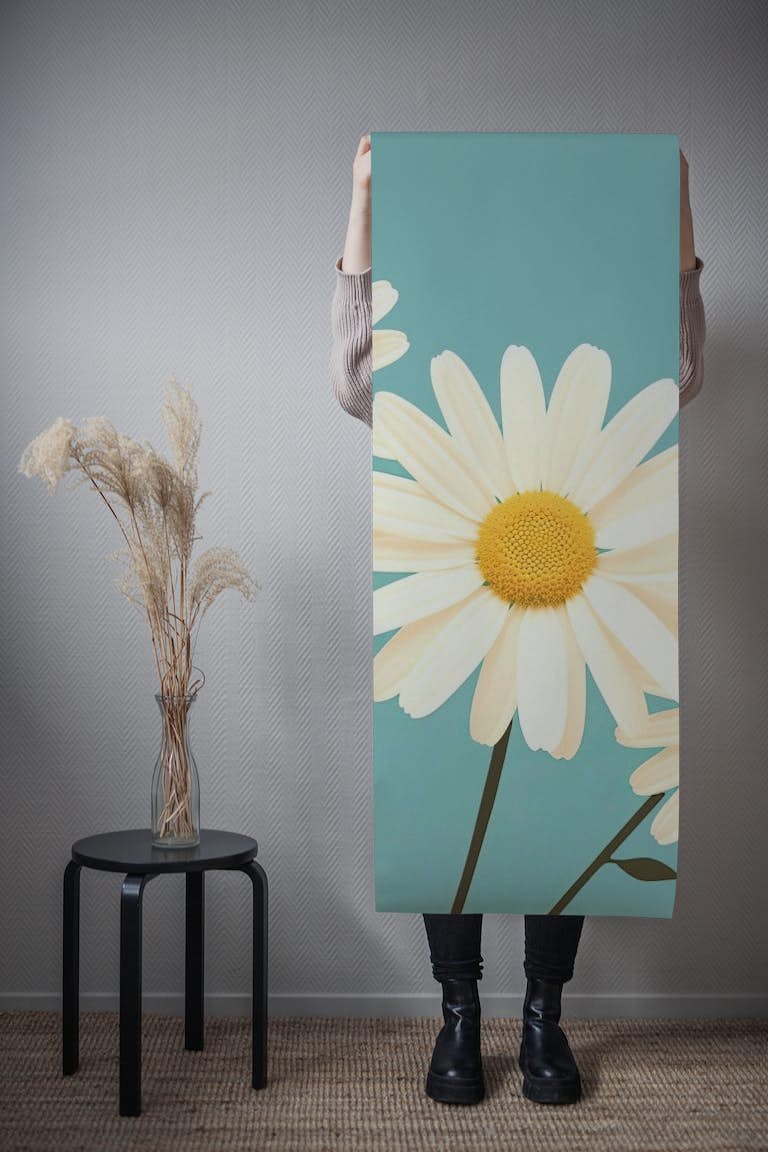 Spring Daisies tapet roll