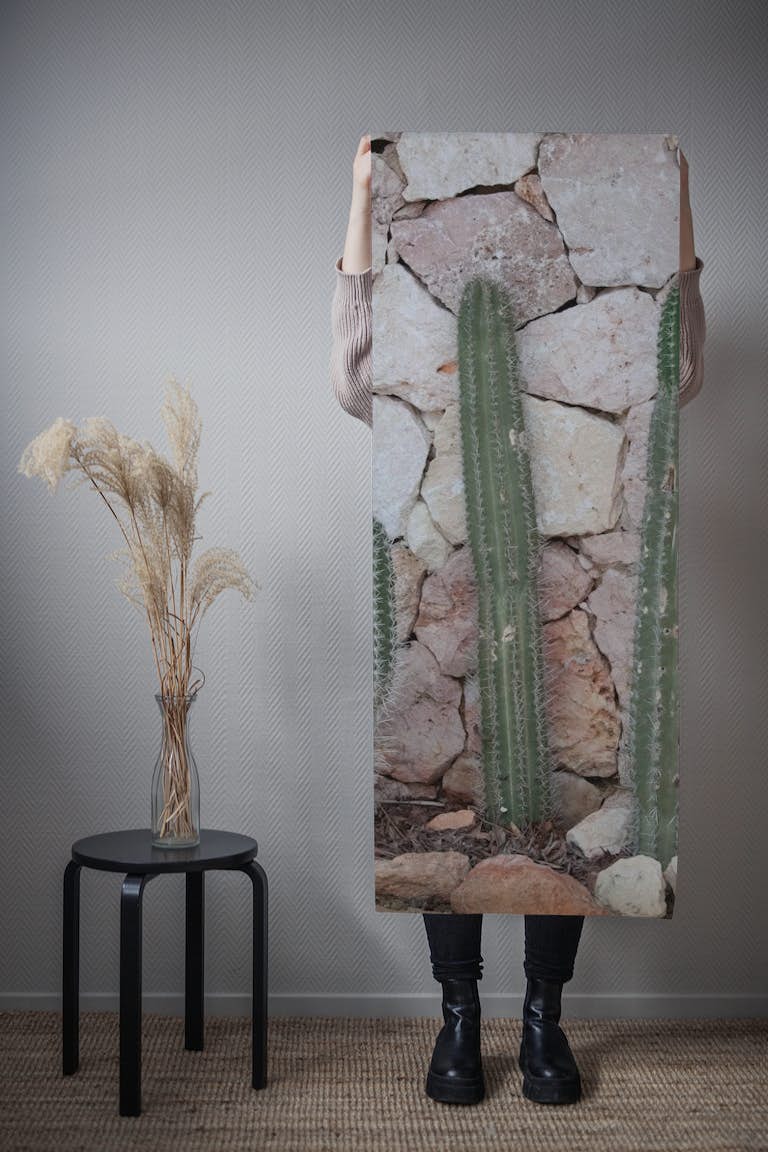 Cacti Geo Dream 1 wallpaper roll