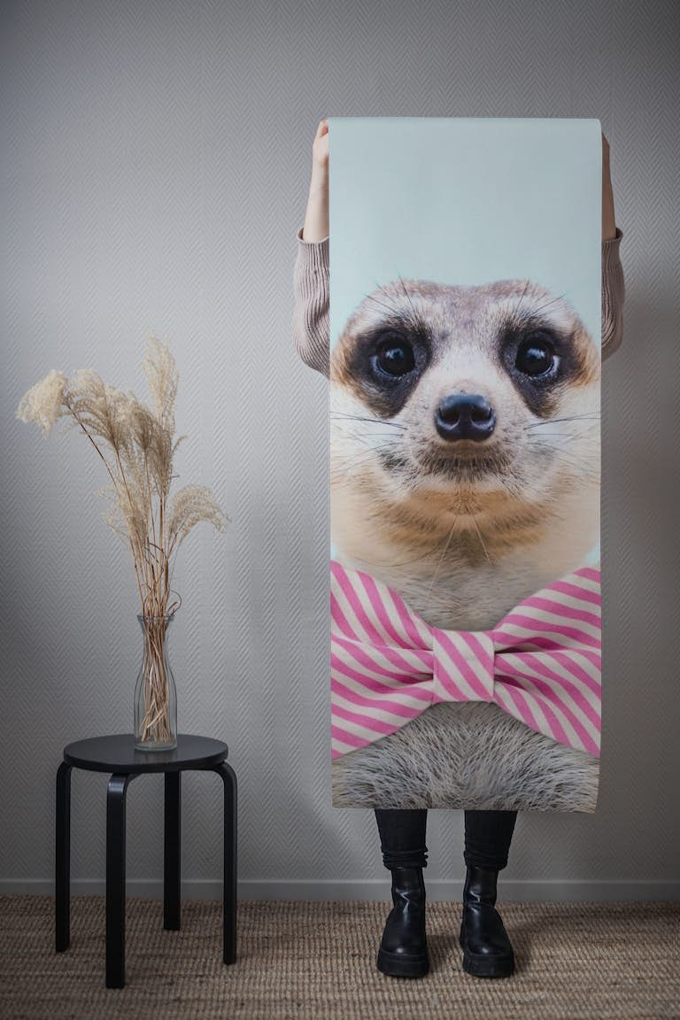 Meerkat behang roll
