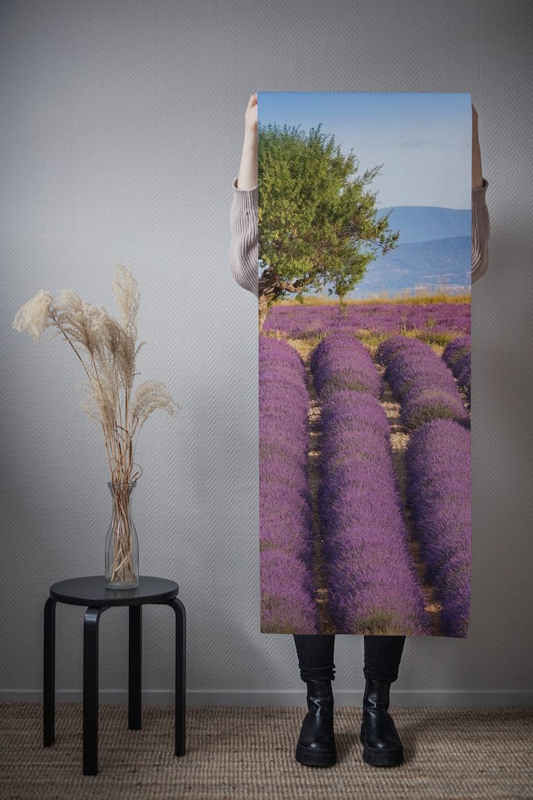 Lavender Haute Provence wallpaper roll