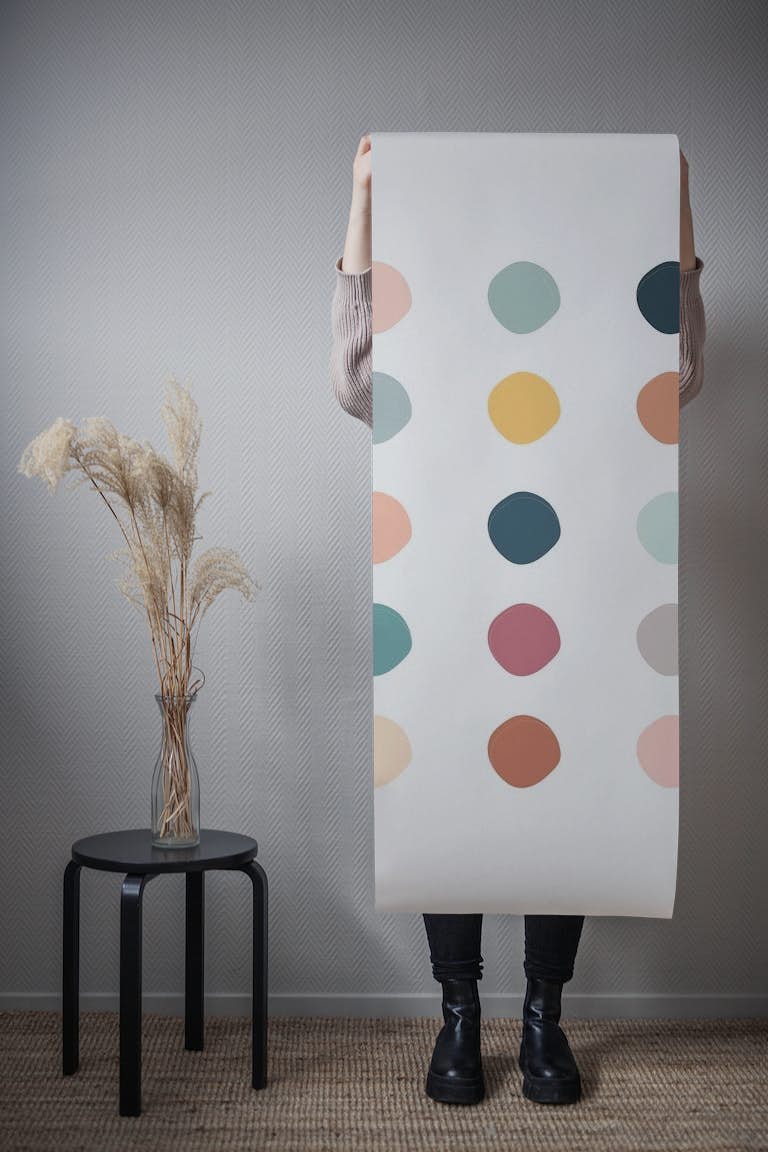Colour Palette behang roll