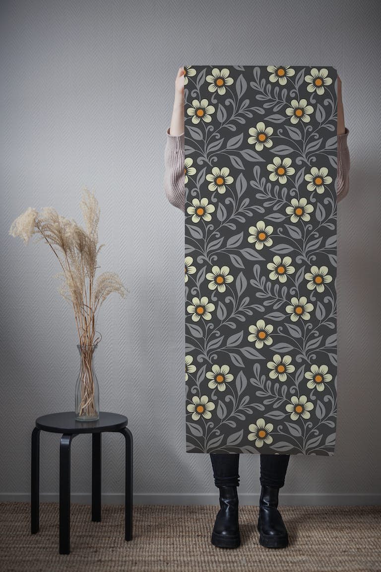 2205 Ditsy floral pattern papel de parede roll