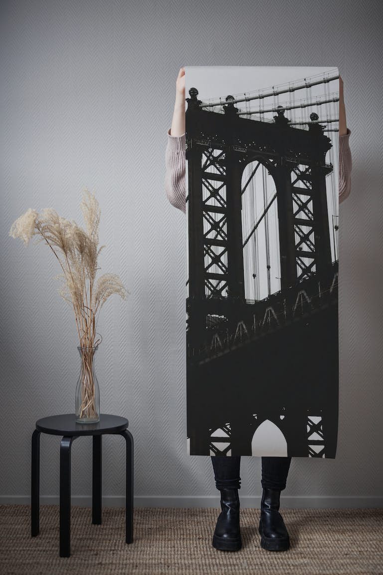 Manhattan Bridge wallpaper roll