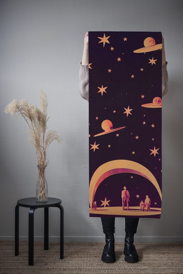 A Galactic Dream wallpaper roll