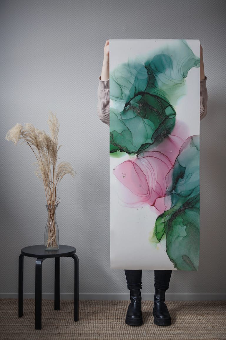 Water Lily Pond tapeta roll