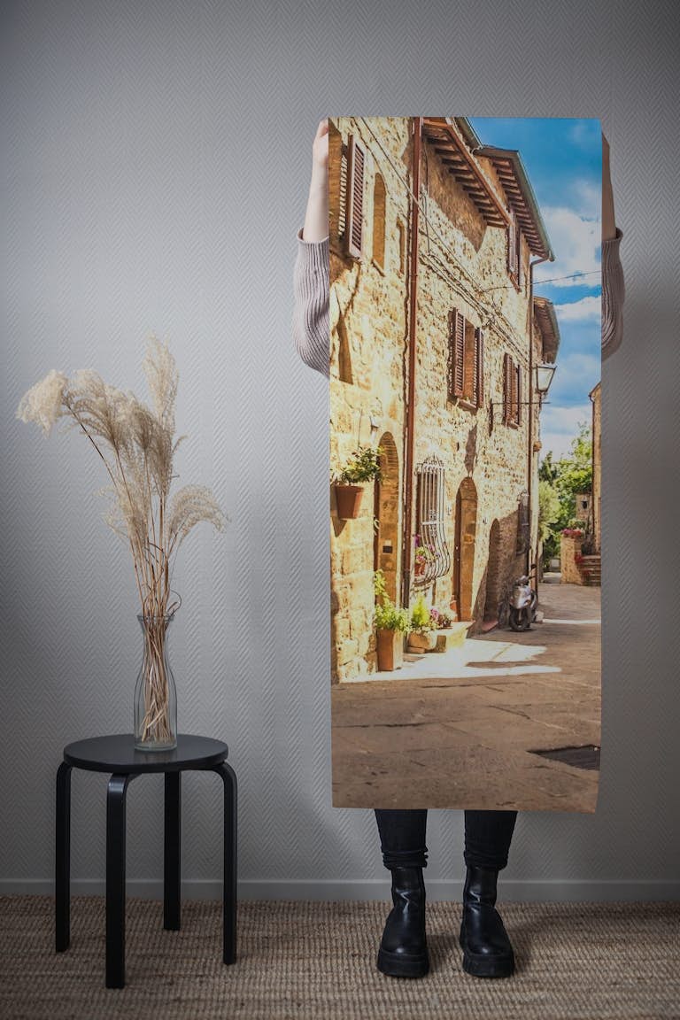 Italian alley wallpaper roll
