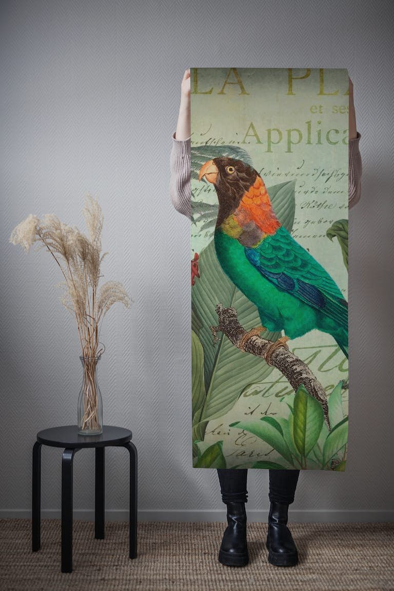 Tropical Bird Nostalgia 2 wallpaper roll
