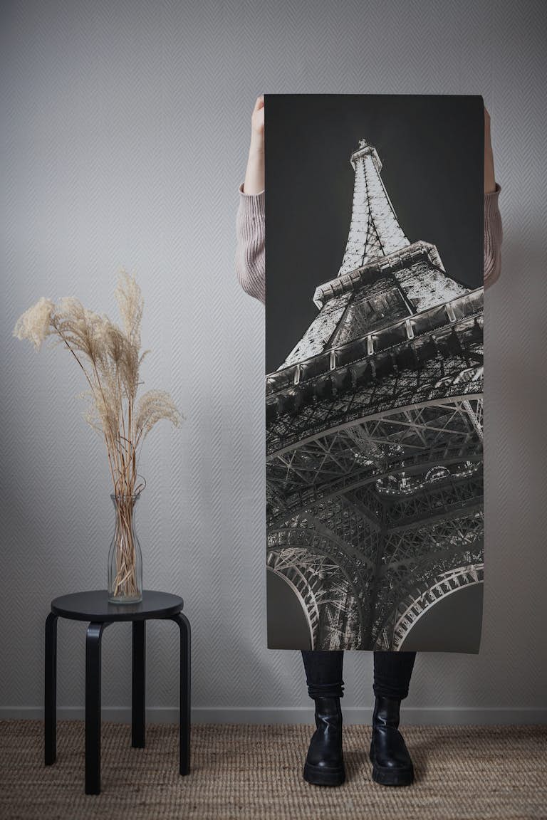 Under Eiffel Tower wallpaper roll