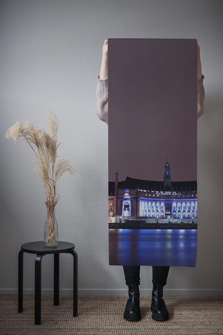 London's Nighttime Elegance papel pintado roll