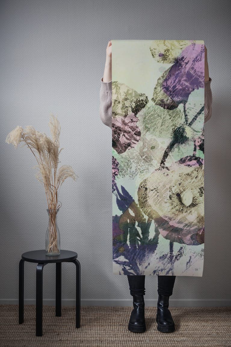 Wild Floral Pastel behang roll