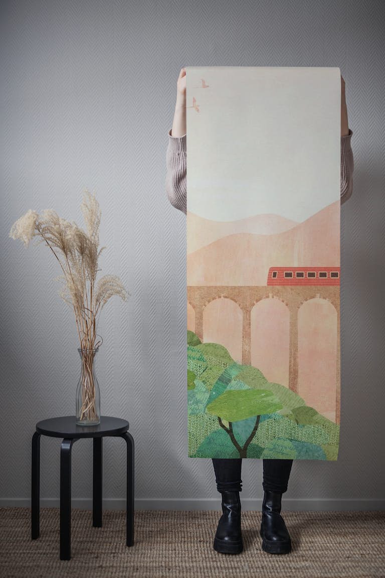 Nine Arch Bridge wallpaper roll