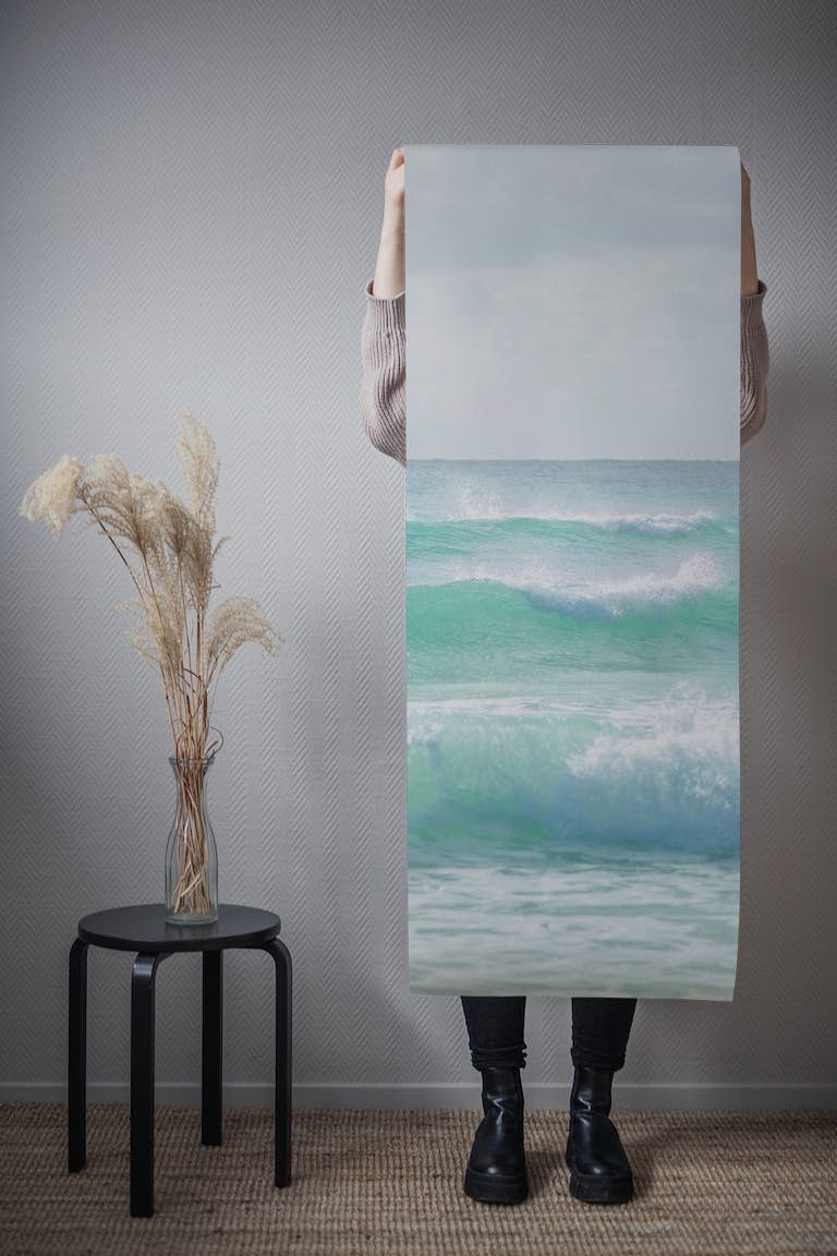 Graceful Waves wallpaper roll
