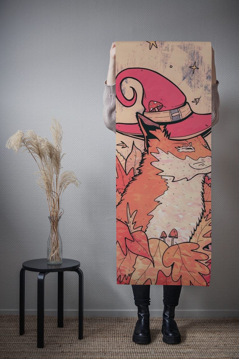 The sorceresses fox wallpaper roll
