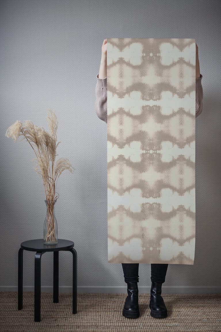 Neutral and Natural Dye wallpaper roll