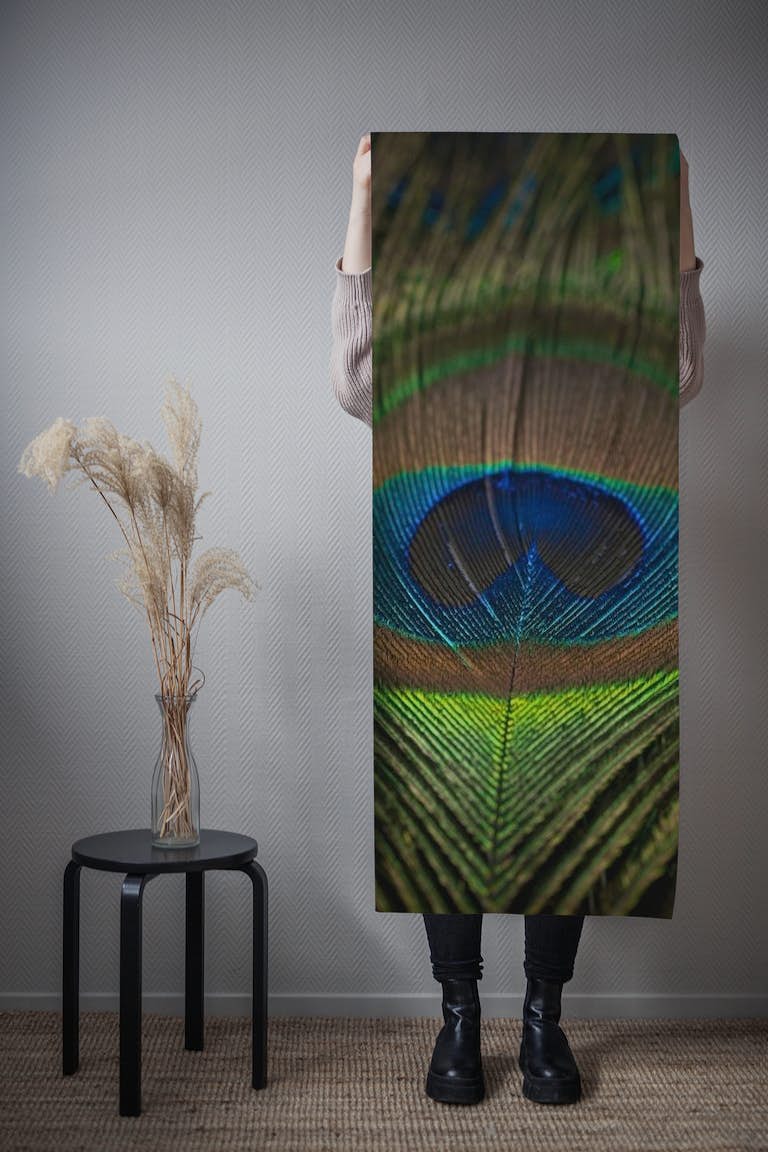 Peacock Plumage wallpaper roll