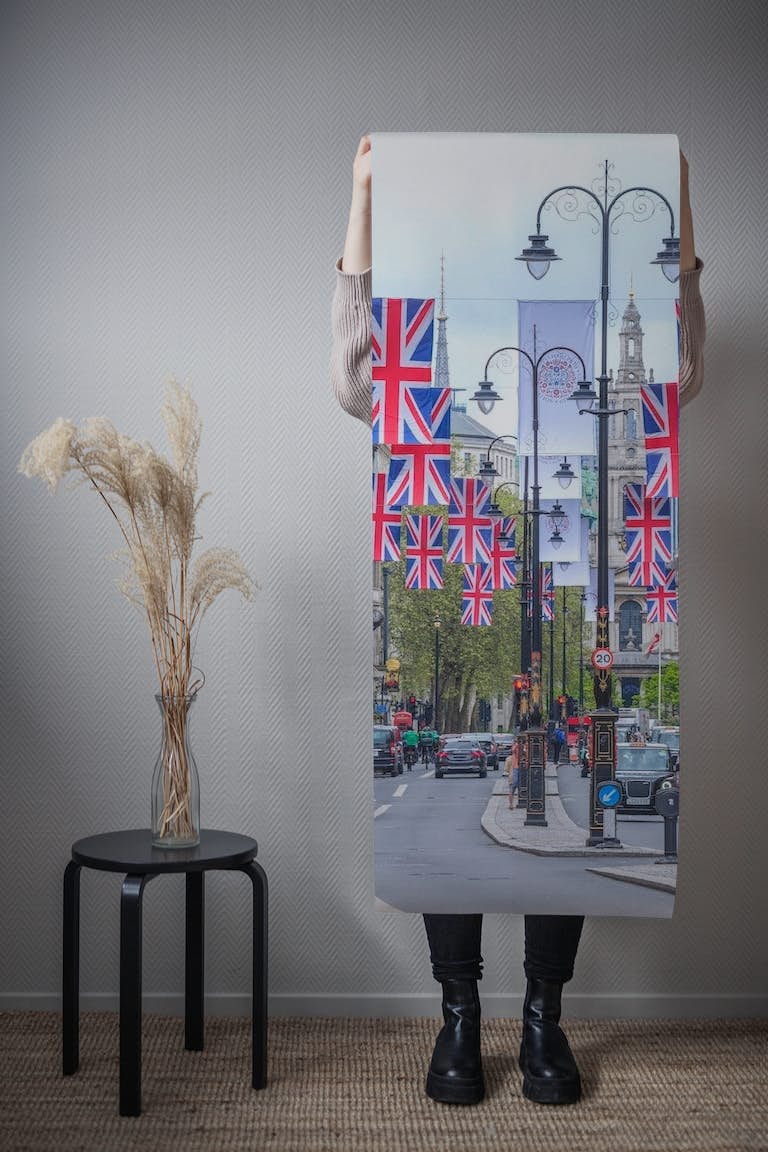 London's Iconic Melody papel de parede roll