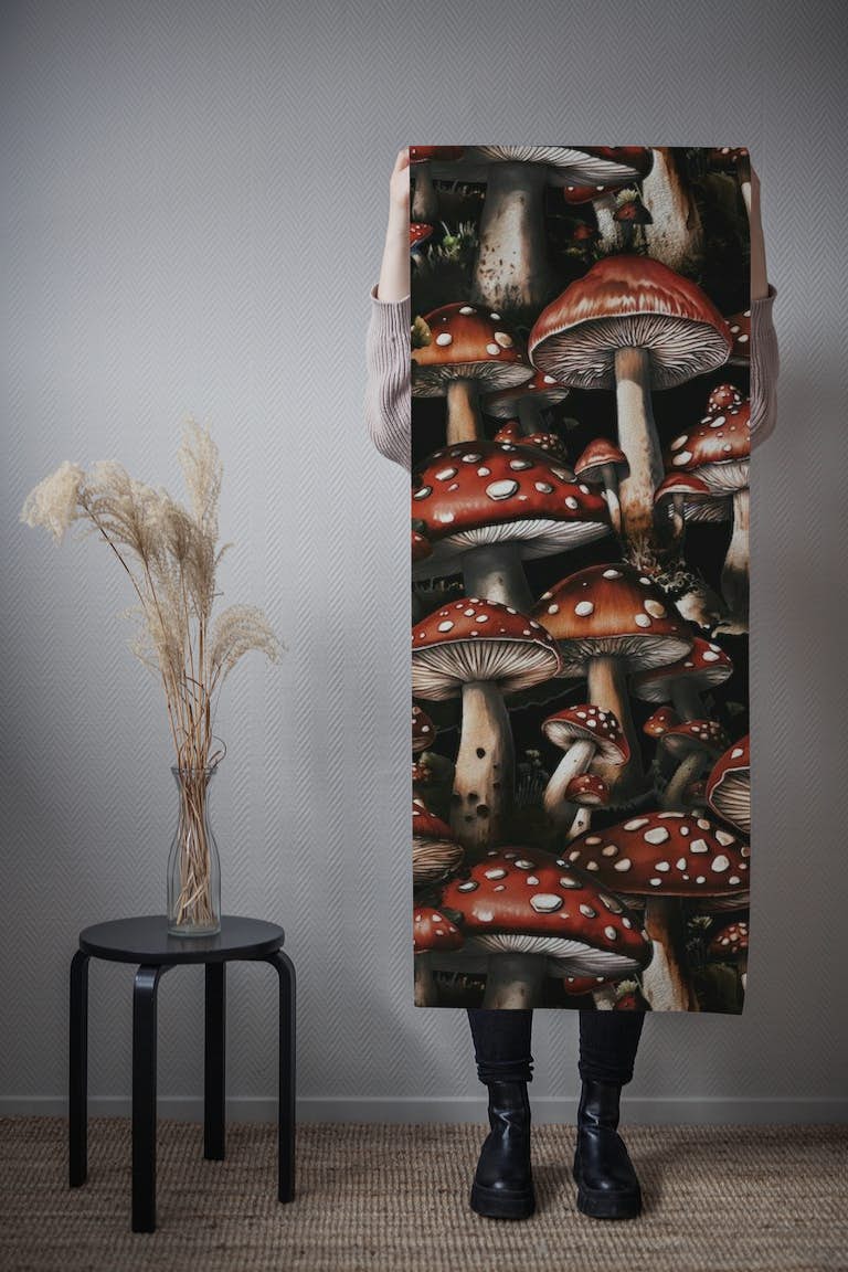 Mushroom Paradise IV wallpaper roll