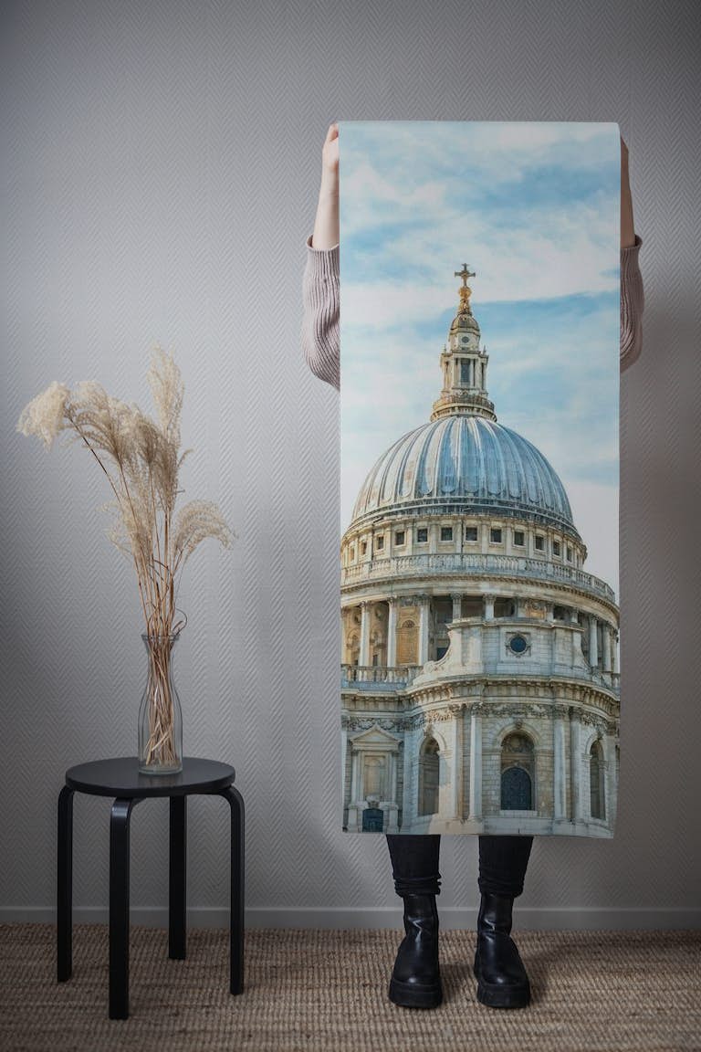 The St Paul Cathedral papel pintado roll