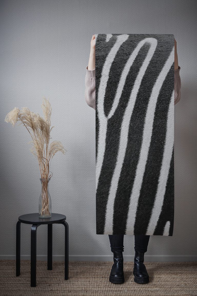 Zebra Stripes wallpaper roll