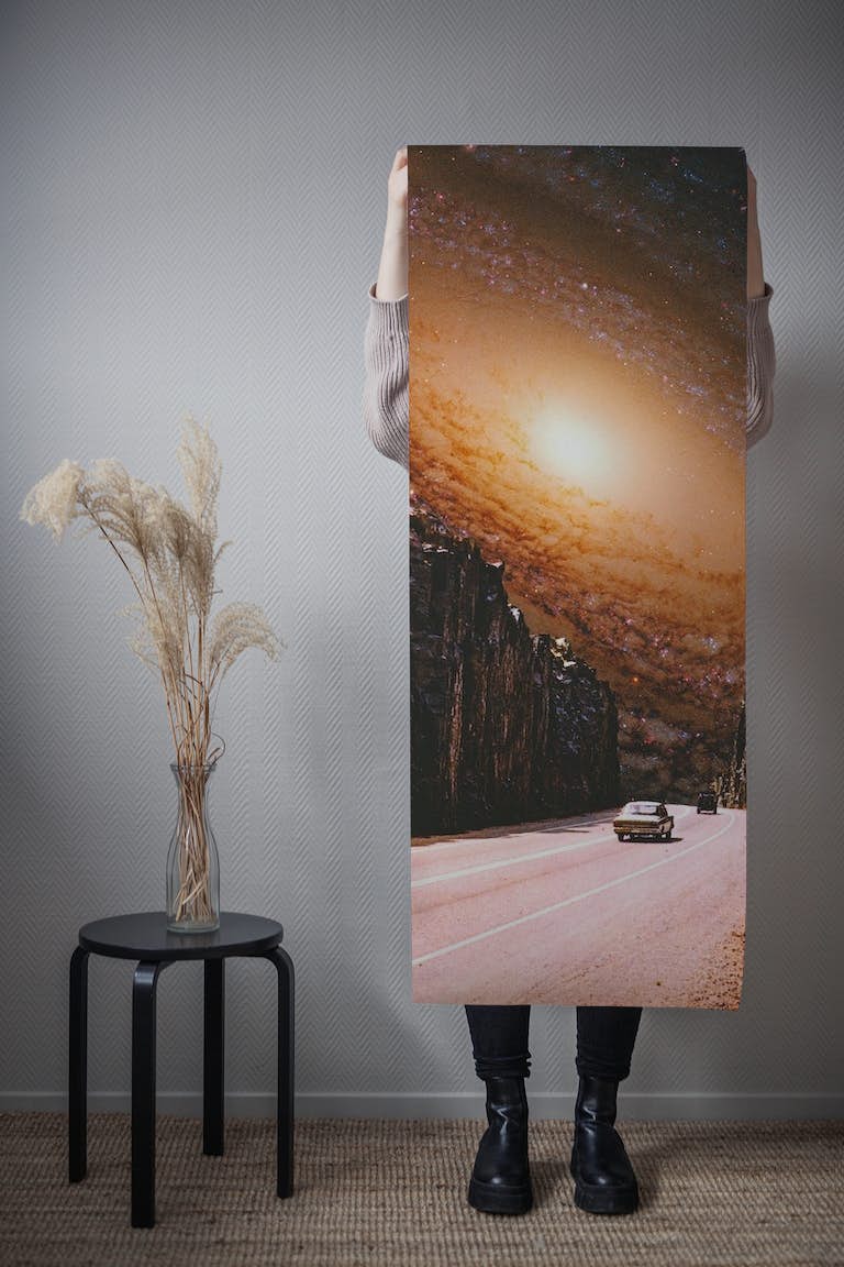Galaxy Highway wallpaper roll