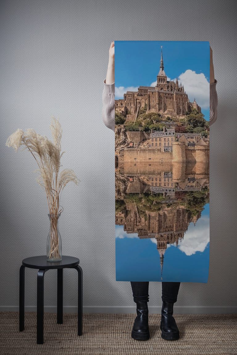Mont Saint Michel papiers peint roll