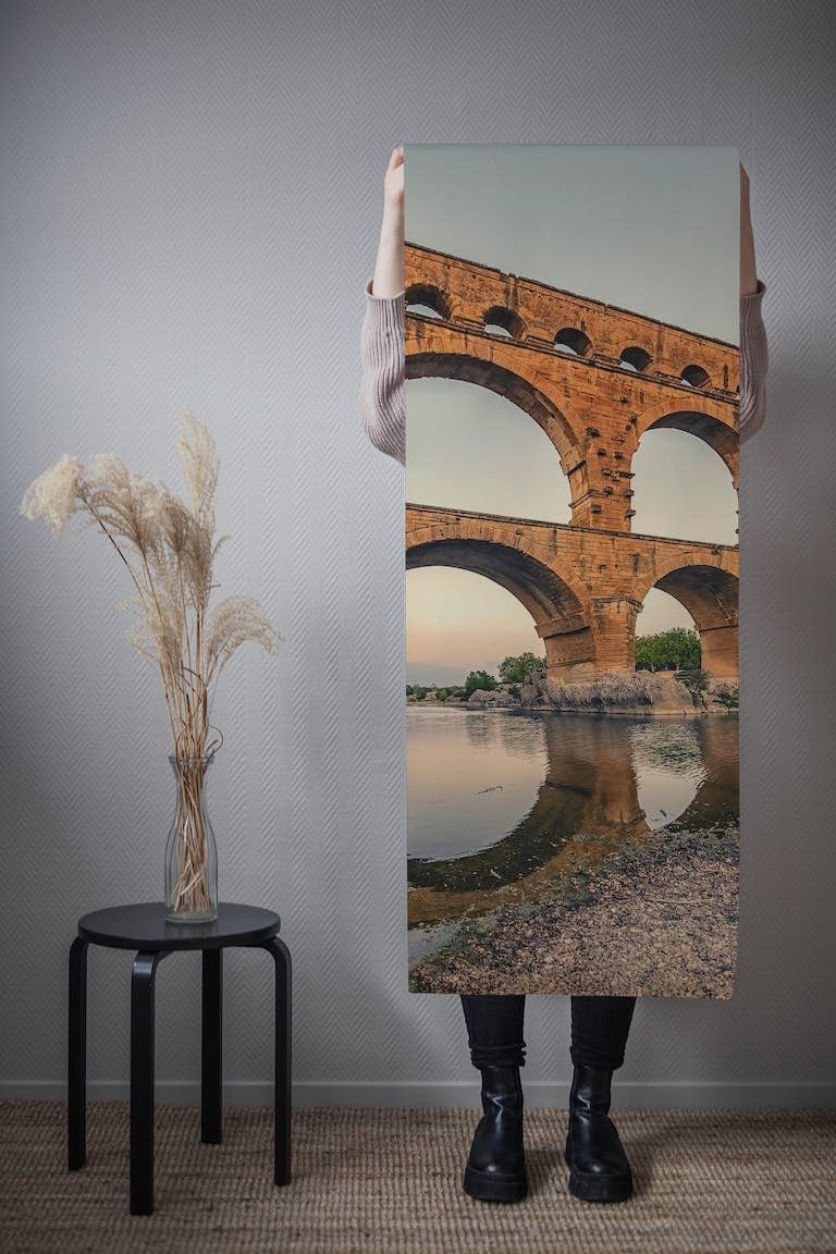 Pont Du Gard wallpaper roll