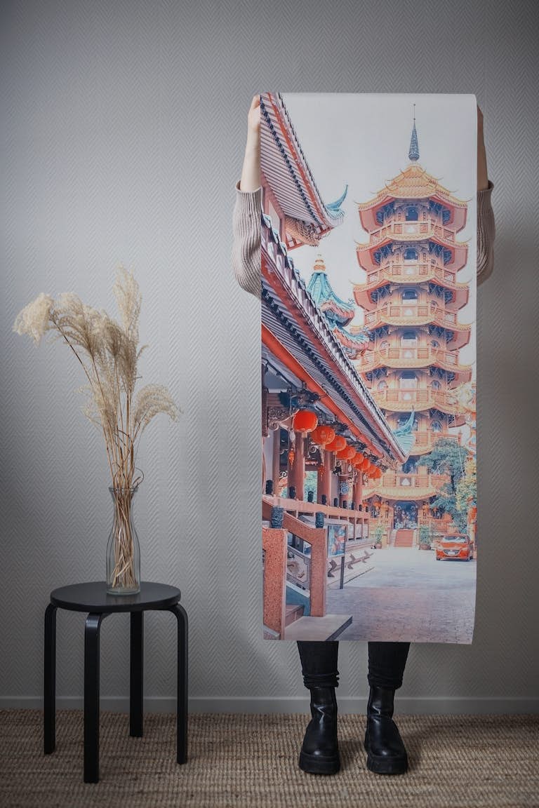 Che Chin Khor Temple papel pintado roll