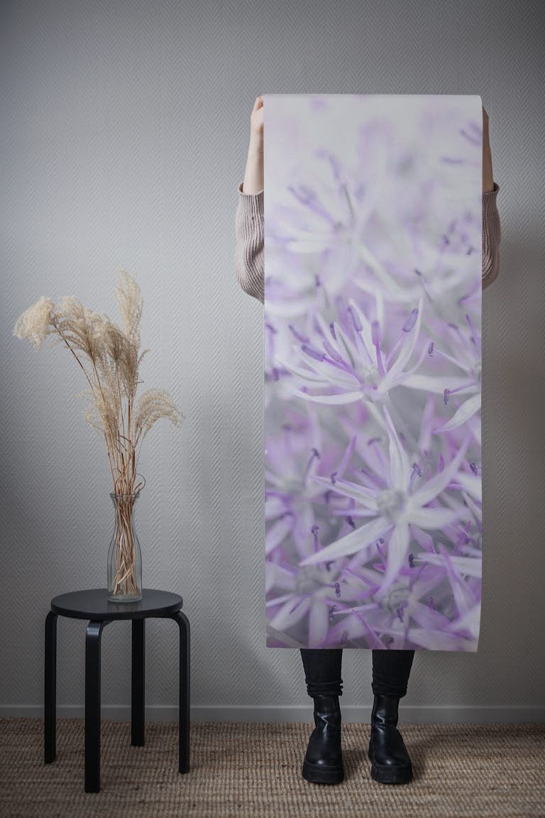Alluring Alliums wallpaper roll