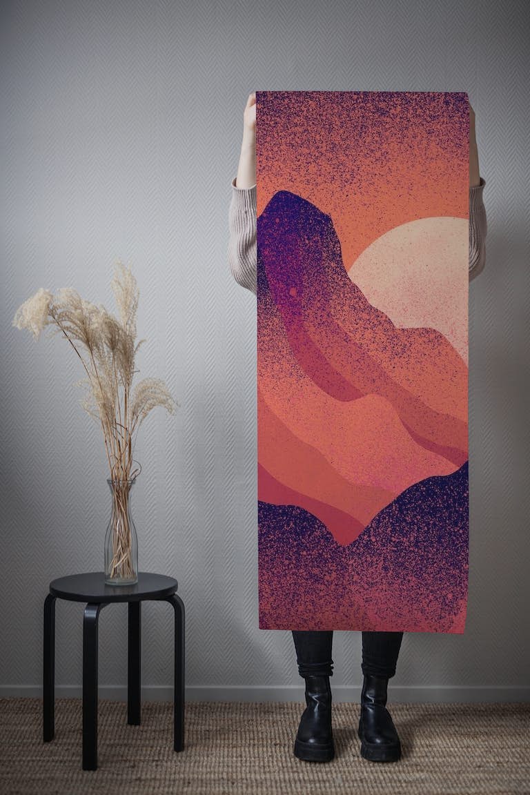 The darker side of Mars wallpaper roll