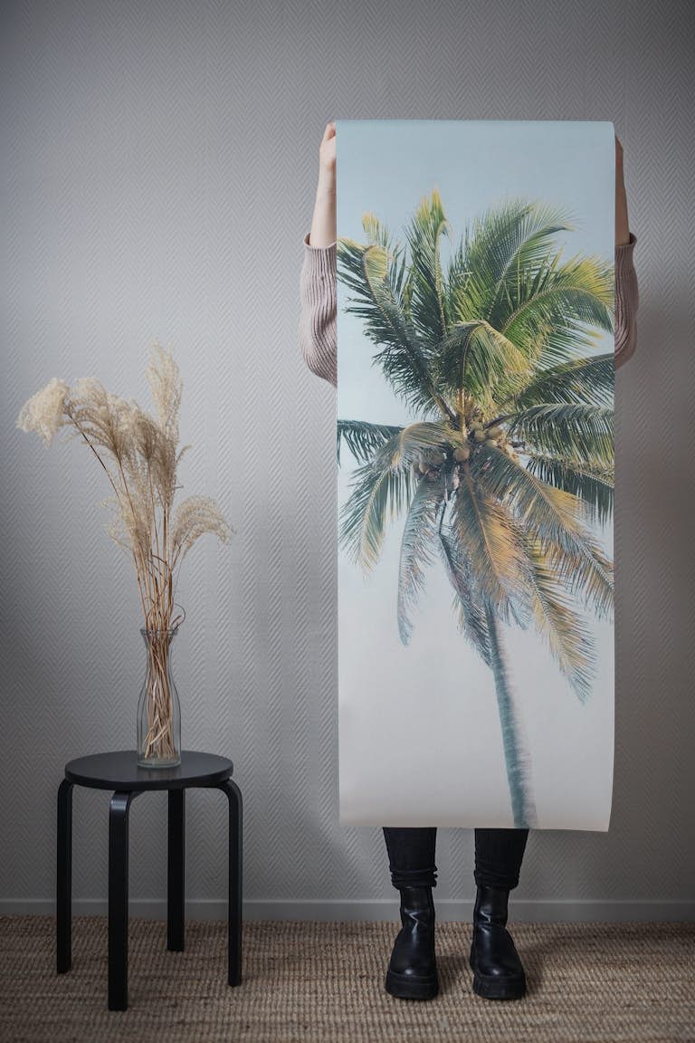 Palm Tree Beach Dream 4 wallpaper roll
