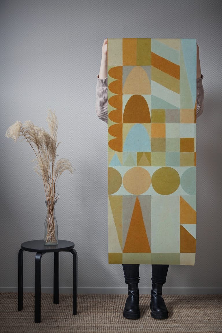 Geometric Shapes & Colors #2 tapety roll