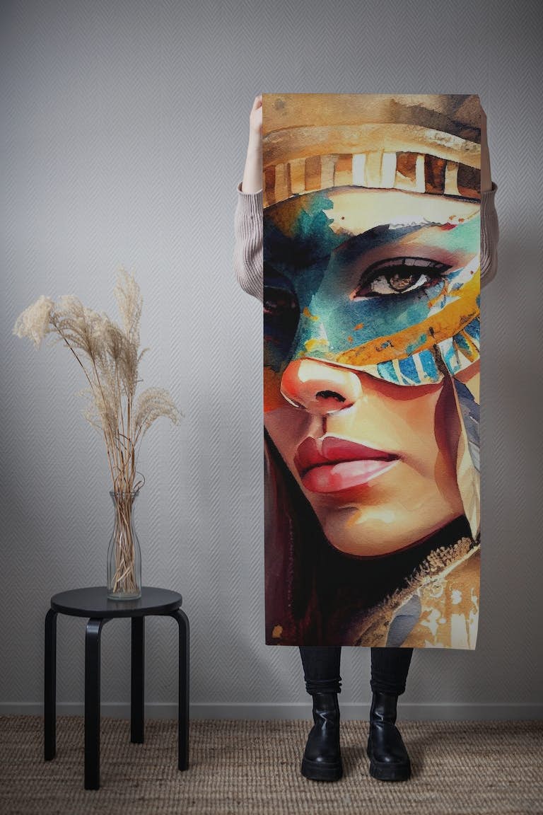Powerful Carnival Woman #1 wallpaper roll