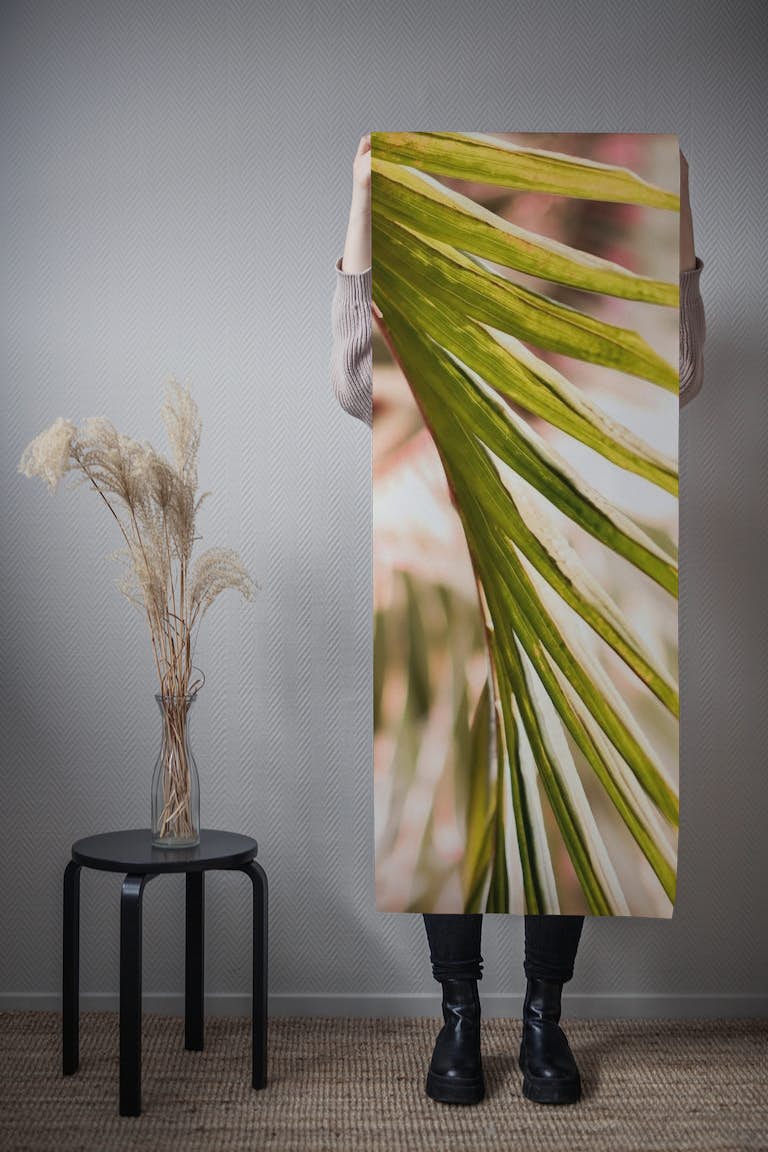 Tree Palm Leaf wallpaper roll