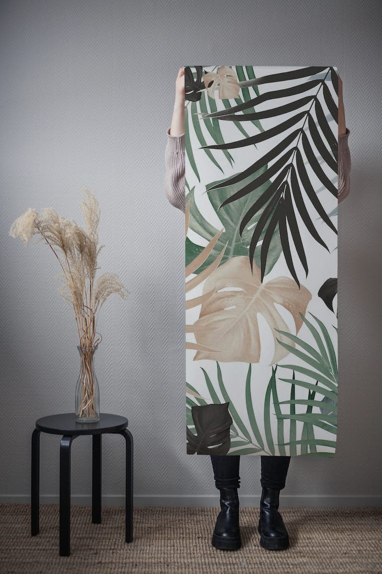 Tropical Jungle Leaves 13 - Landscape wallpaper roll
