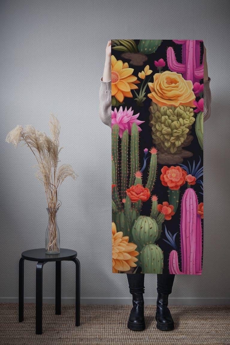 Cacti Carnival #4 wallpaper roll