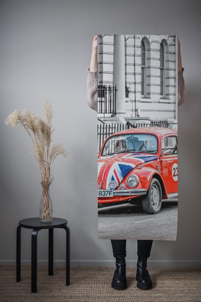 British Car wallpaper roll