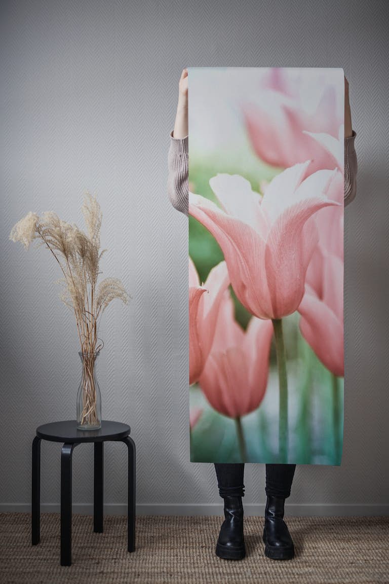 Beautiful Tulips behang roll