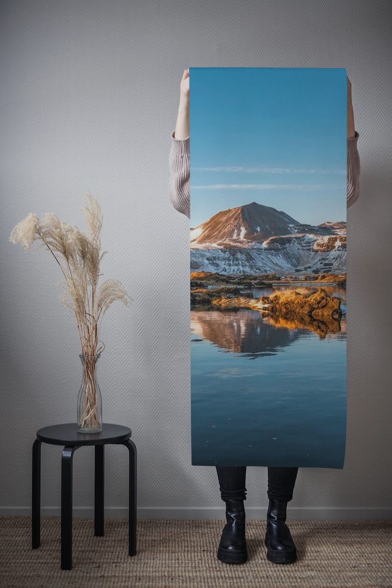 Winterscape in Iceland II wallpaper roll