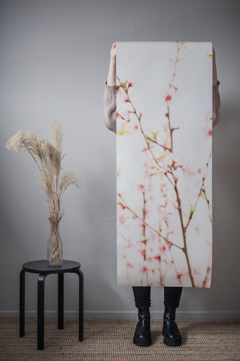 Flowers in Spring wallpaper roll