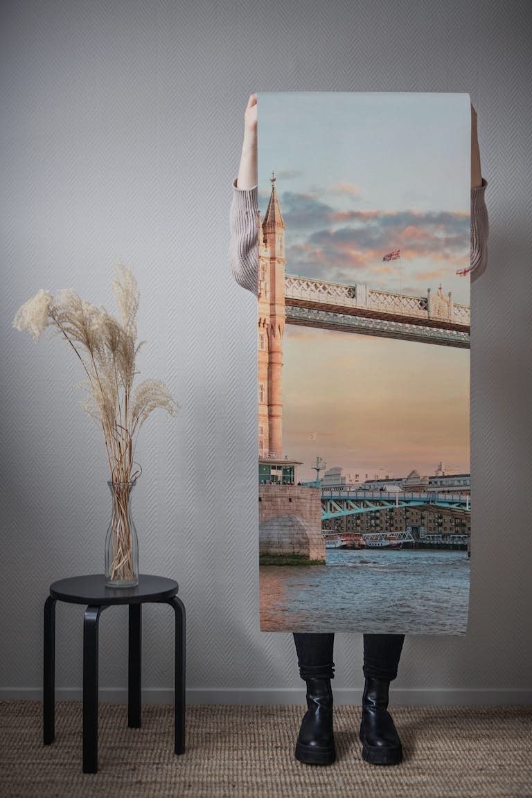 Tower Bridge in London City wallpaper roll