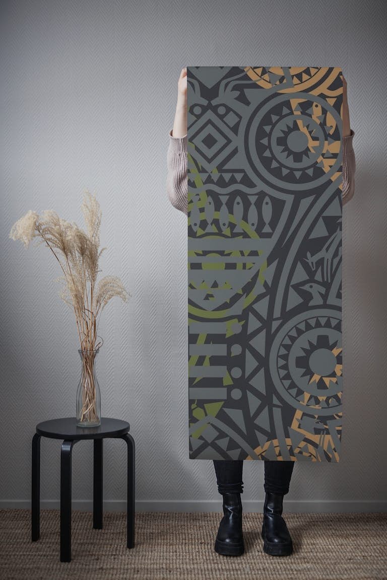 Luxury African Colors papiers peint roll