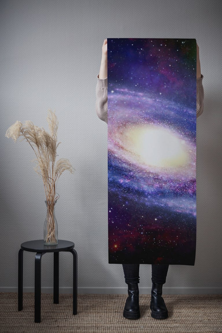 Galaxy wallpaper roll