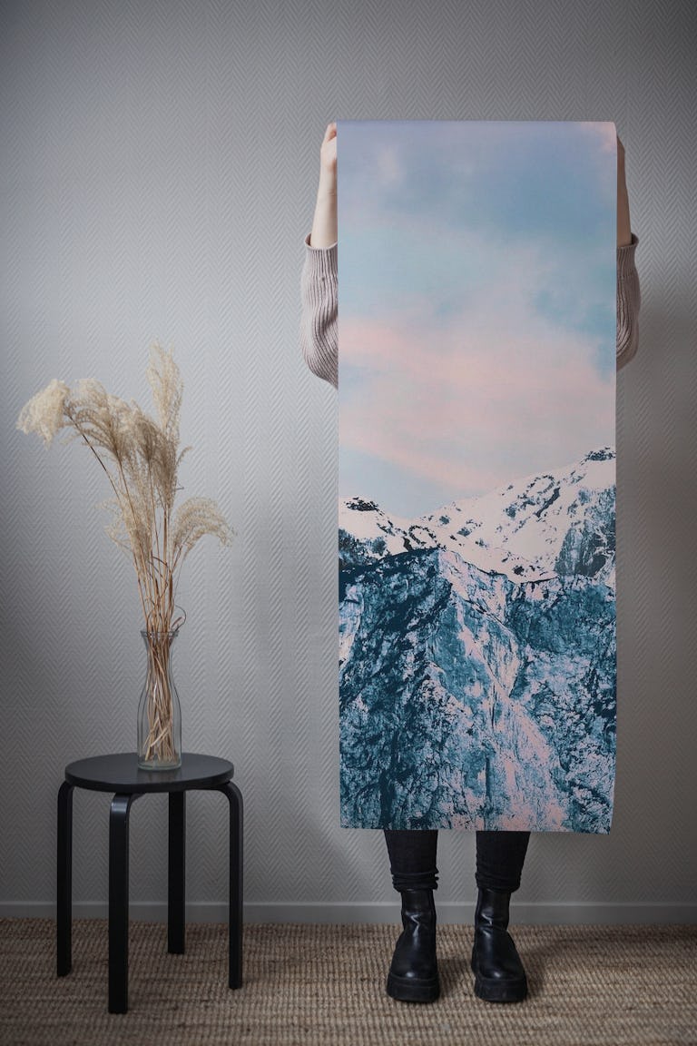 Pastel Mountain Dream 1 wallpaper roll