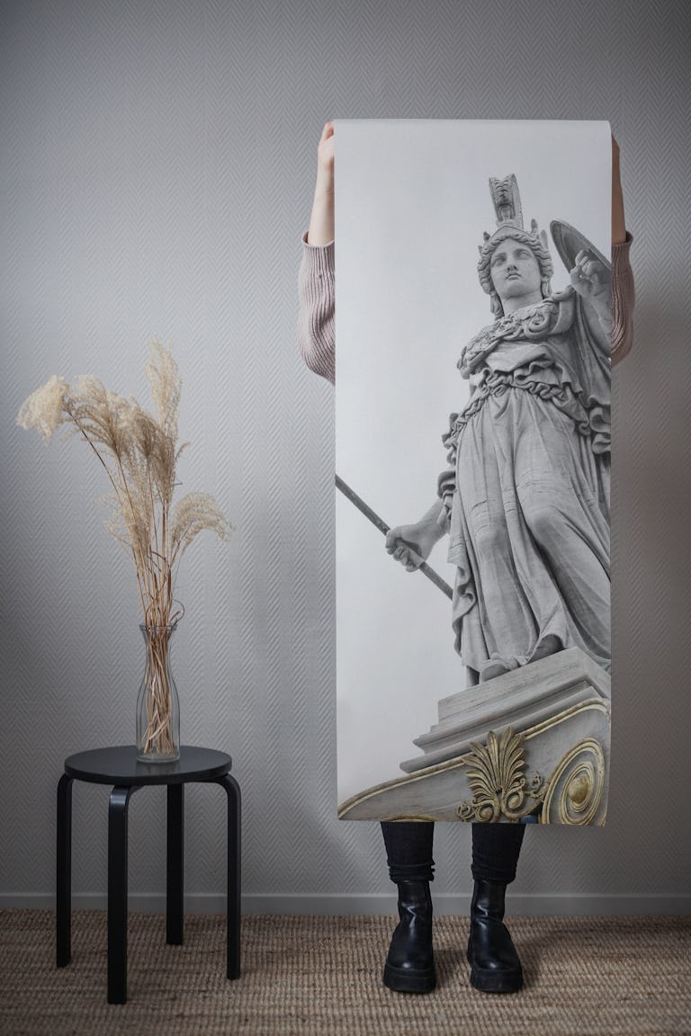 Athena Goddess of Wisdom 9 tapet roll