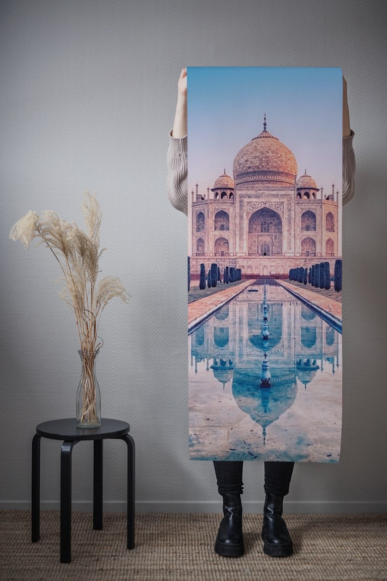Taj Mahal Morning wallpaper roll