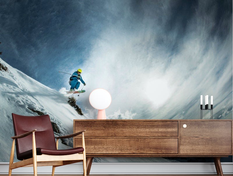 Theo de La Soujeole at home in Flaine