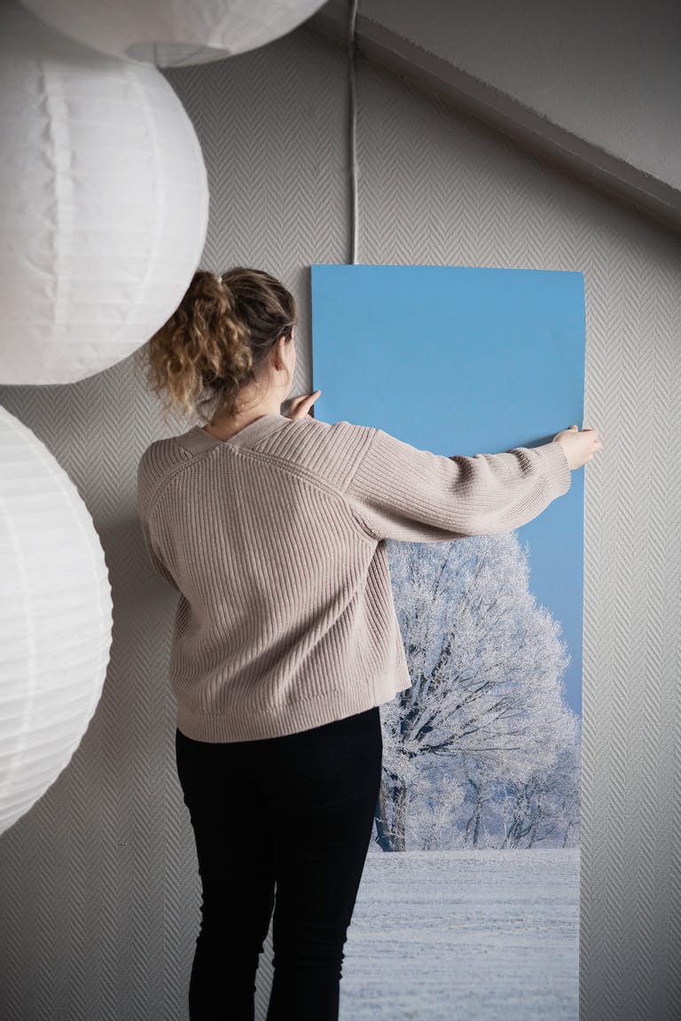 Nordic Winter Landscape papiers peint roll